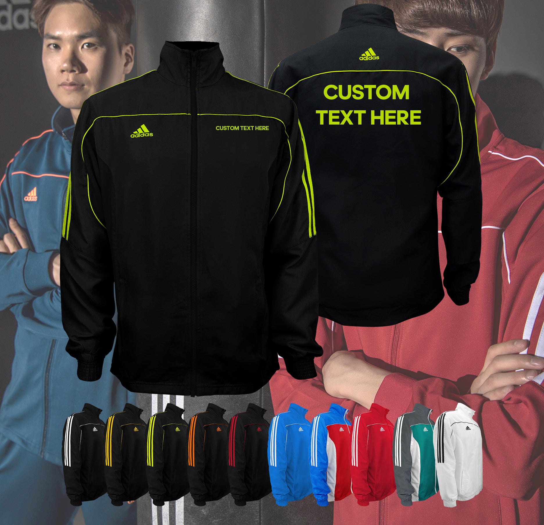 Custom adidas Martial Arts 3-Stripes Light Tracksuit 100% Polyester Lo –  All American Martial Arts Supply